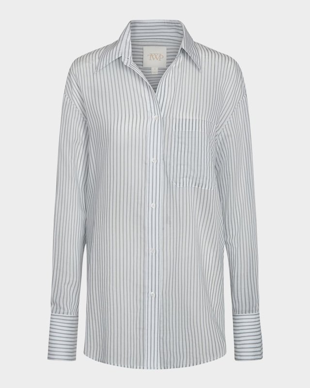 Big Joe Striped Button-Front Shirt